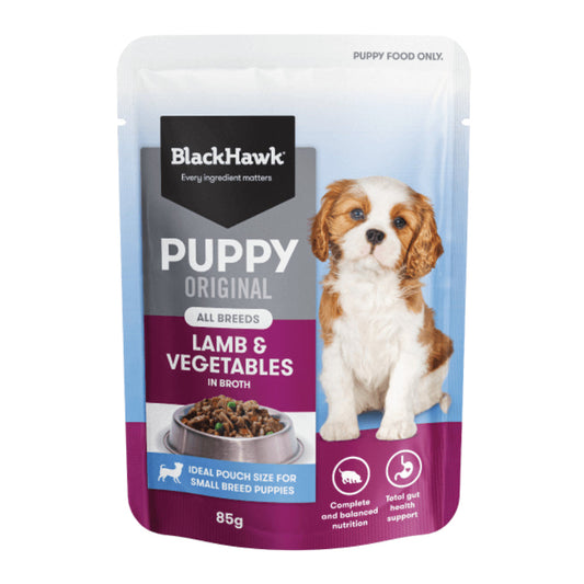 Black Hawk Puppy - Lamb and Vegetables Wet Food