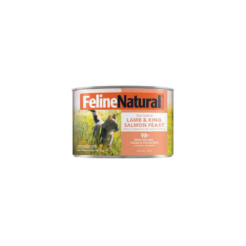 Feline Natural - Lamb and King Salmon Canned Cat Food