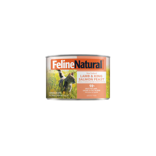 Feline Natural - Lamb and King Salmon Canned Cat Food
