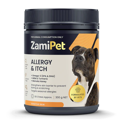 ZamiPet Allergy & Itch for Dogs 60 Chews