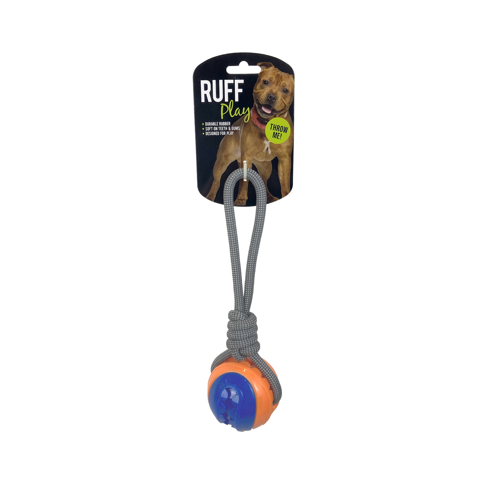 RUFF PLAY - Oddball with Tug Rope