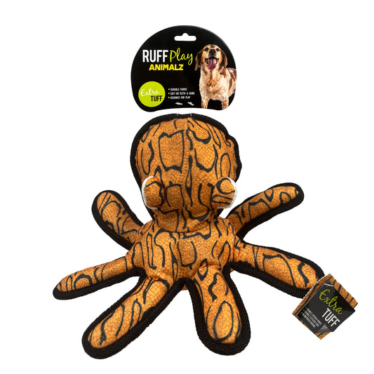 Ruff Play Plush Tuff Octopus