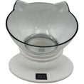 Load image into Gallery viewer, ZEEZ Single Elevated Tilted Cat Bowl
