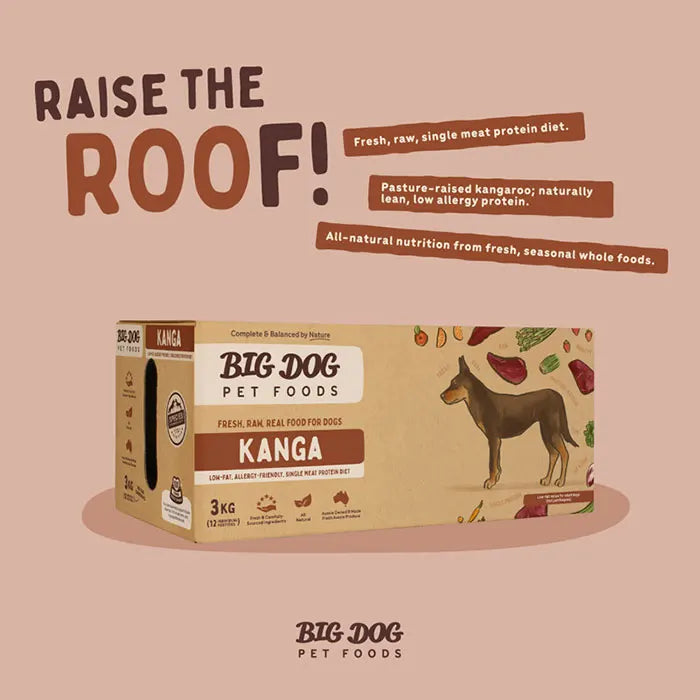 Big Dog - Kangaroo Raw Dog Food