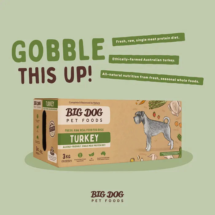 Big Dog - Turkey Raw Dog Food