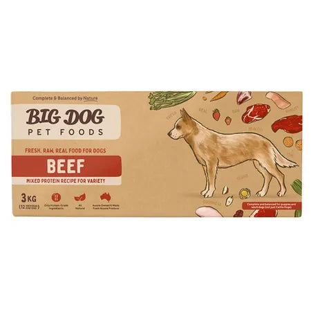 Big Dog - Beef Raw Dog Food