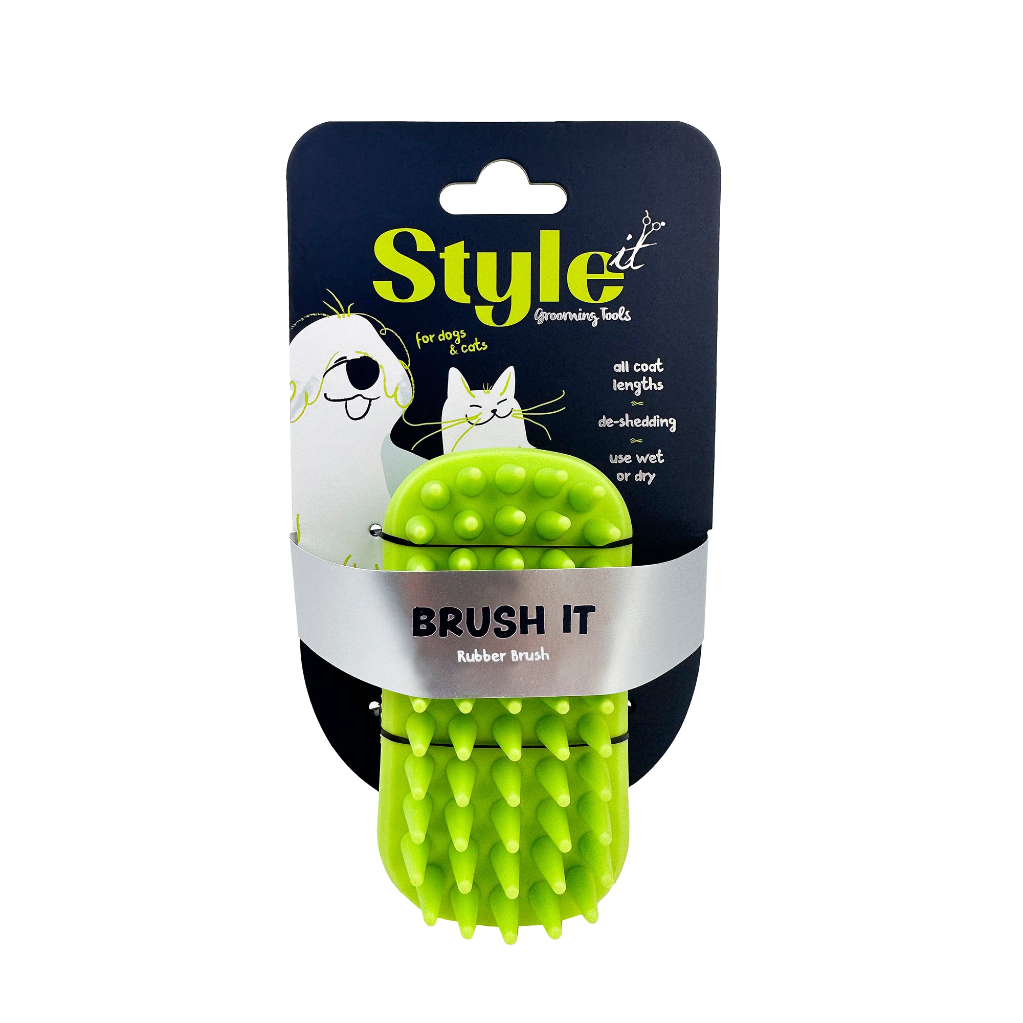 Style It - Dog Brush Rubber