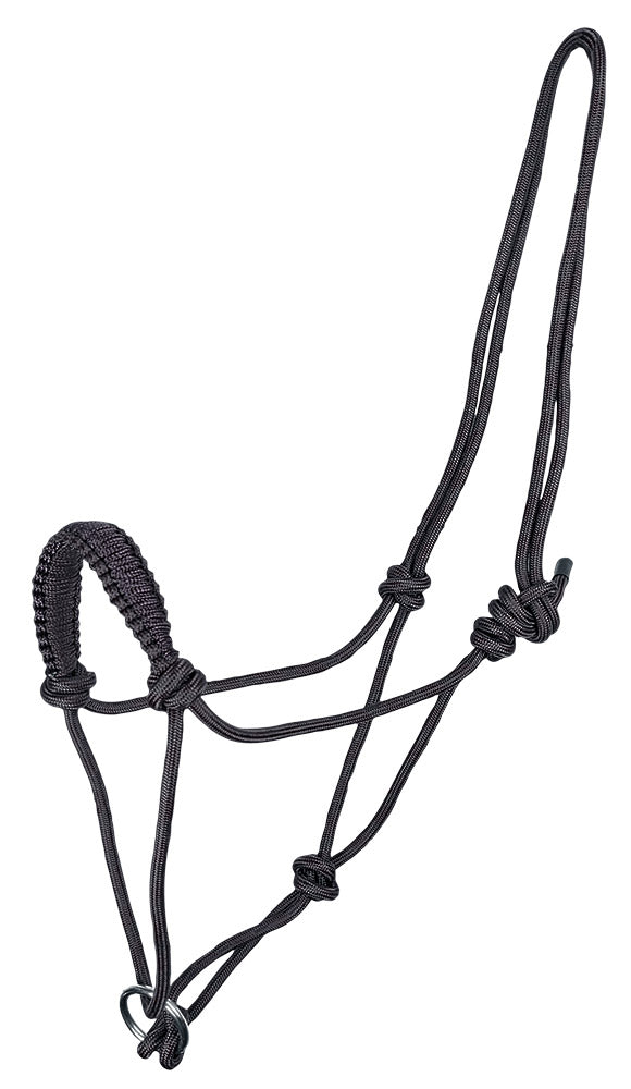 Zilco Knotted Rope Halter with Ring