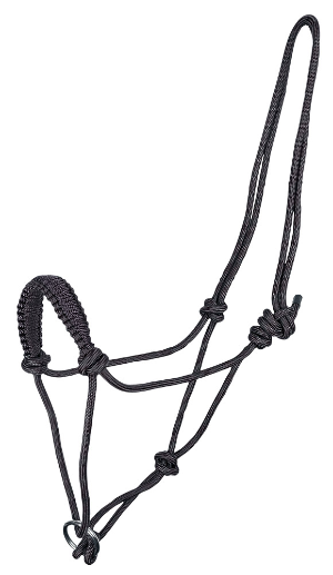 Zilco Knotted Rope Halter with Ring