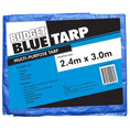 Load image into Gallery viewer, Budget Blue Tarp Multi-Purpose Light Duty 2.4 x 3m
