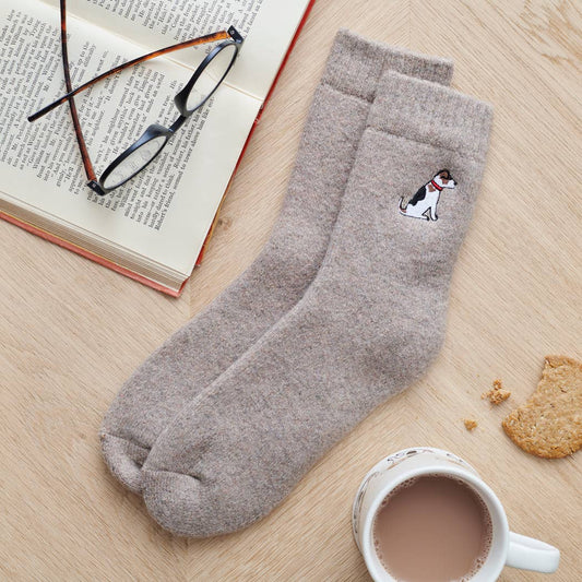 Dog Walking Socks - Jack Russell