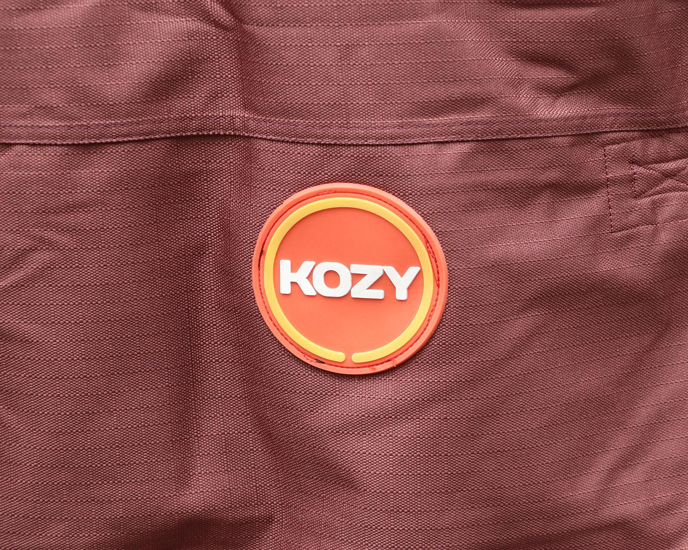 Kozy 1200D Rainsheet Horse Rug Combo - Chocolate