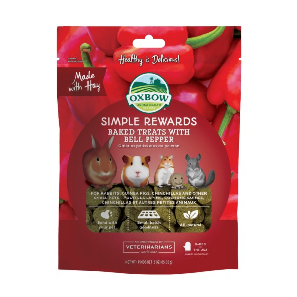 Oxbow - Simple Rewards Bell Pepper Treats