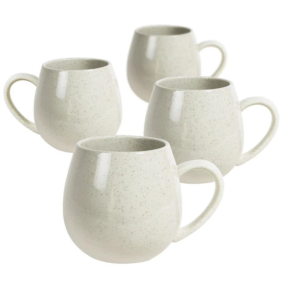 Hug Me Mugs - Speckled White