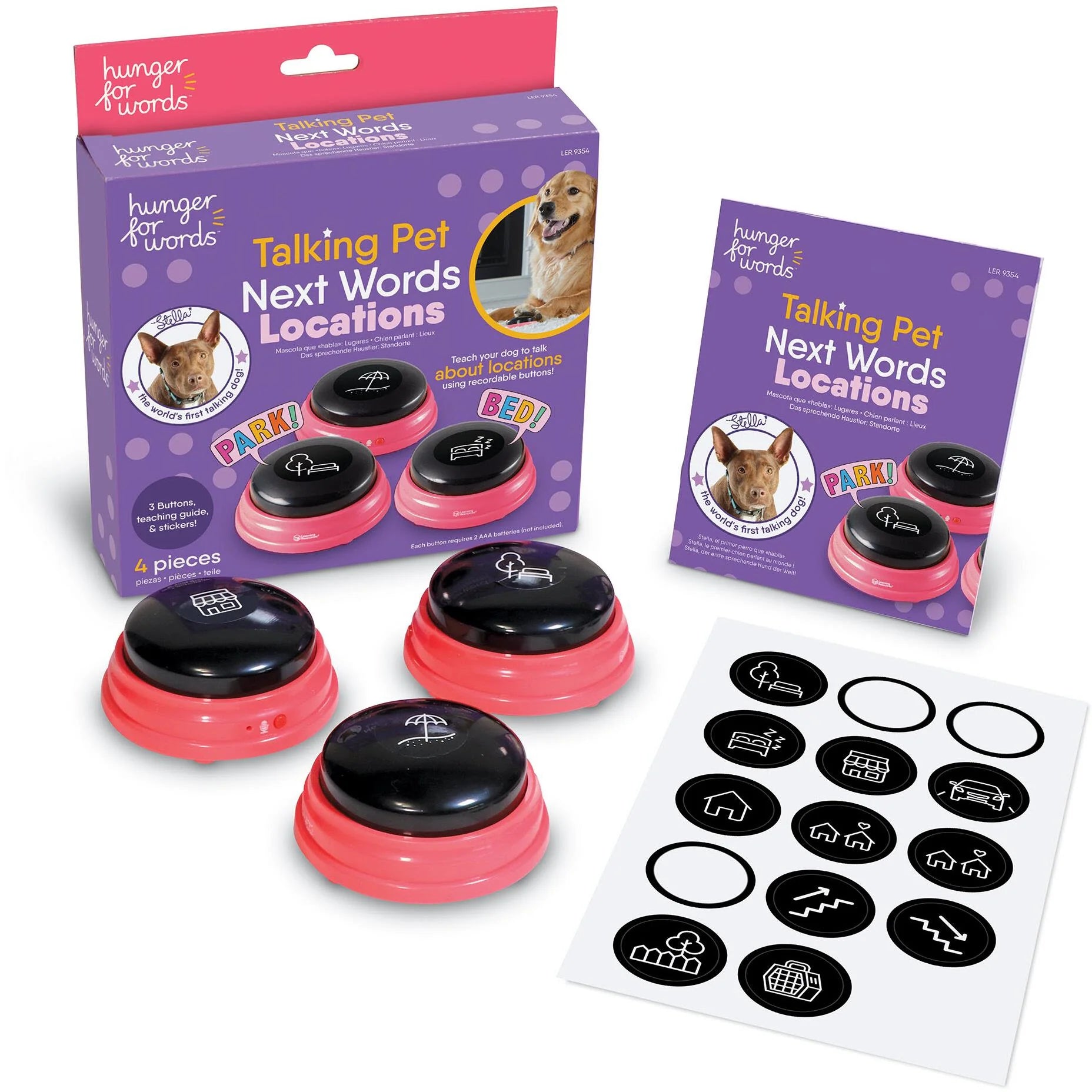 Hunger for words - Talking Pet Next Words - Locations