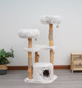 Load image into Gallery viewer, Cattitude Cat Scratch Post - Playground Kitty Delight
