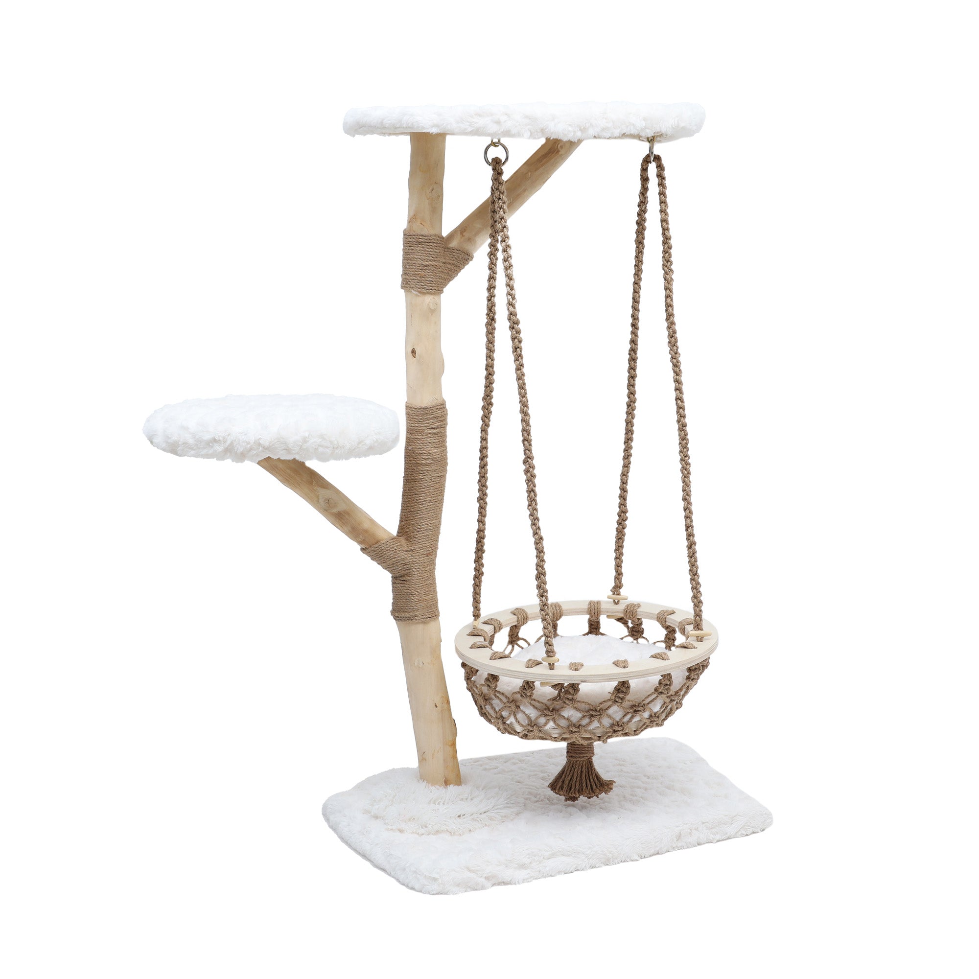 Cattitude Cat Scratch Post - Playground Macrame Dreaming