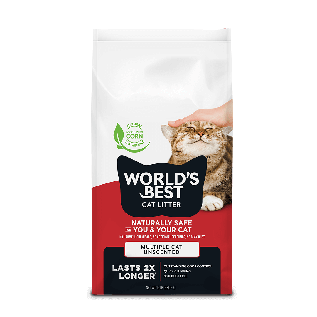World's Best - Multiple Cat Unscented Cat Litter