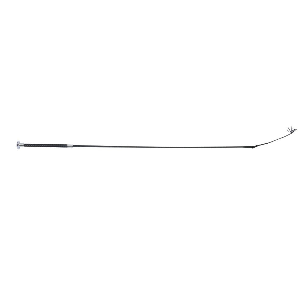 Showmaster Dressage Whip w/Gel Grip Handle - Black - 100cm