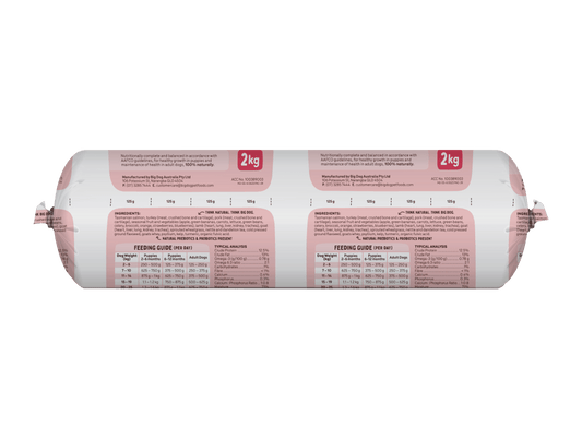 Big Dog - Sensitive Skin Raw Dog Food Bulk Roll