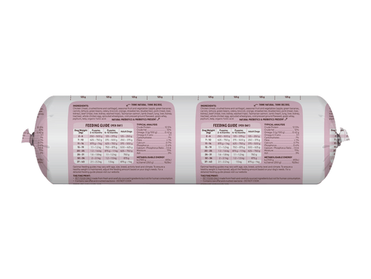 Big Dog - Combo Raw Dog Food Bulk Roll