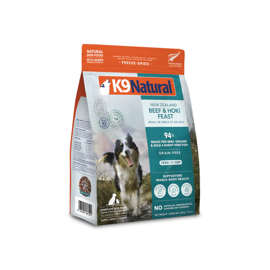 K9 Natural - Beef & Hoki Feast Freeze-Dried Dog Food