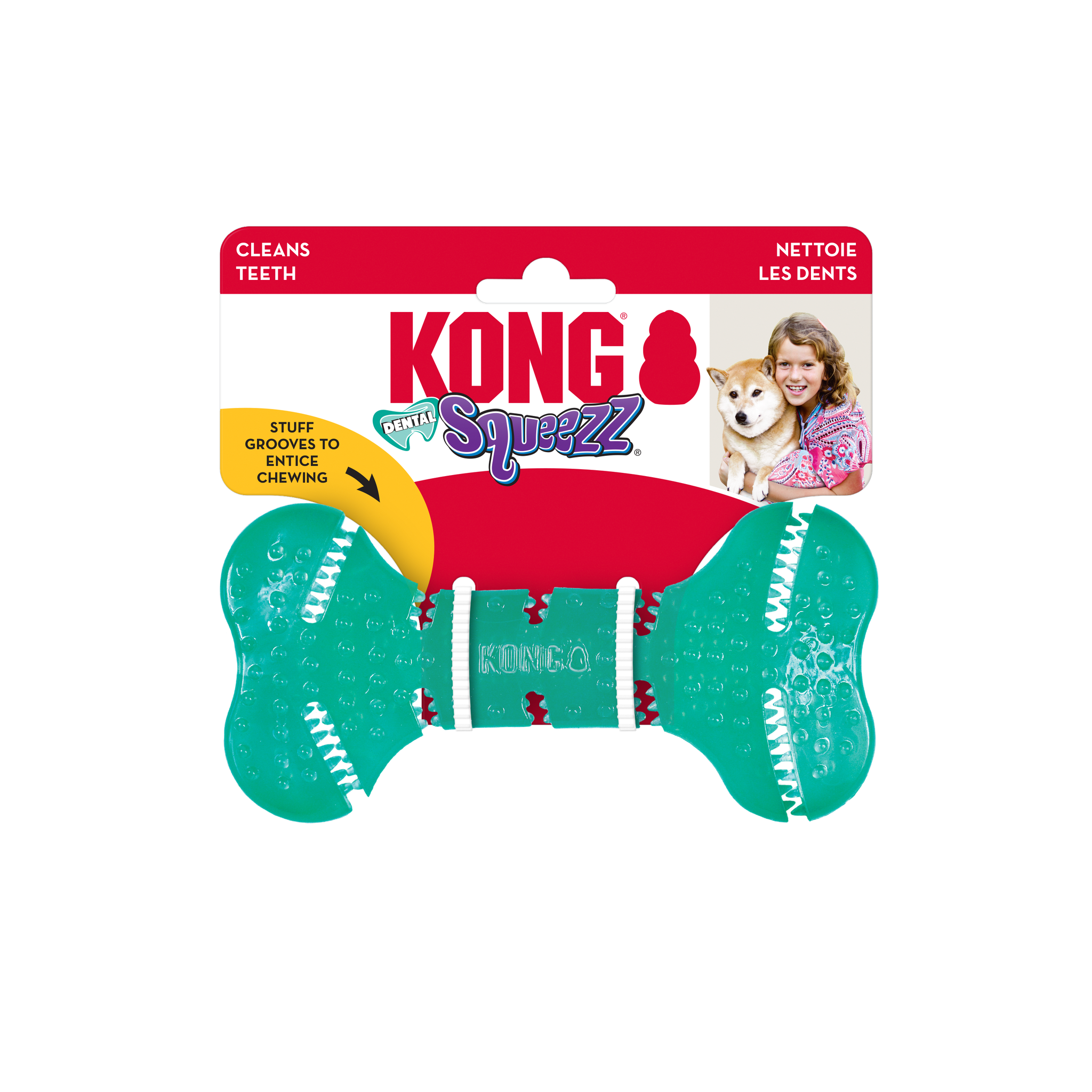 Kong Squeezz Dental Bone