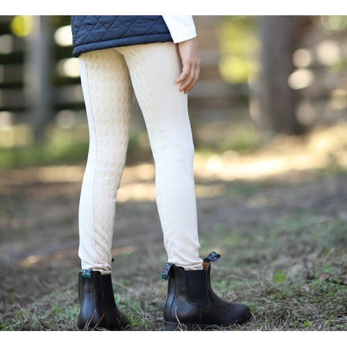 Huntington Ruby Girls Jodhpurs w/Gel Beige