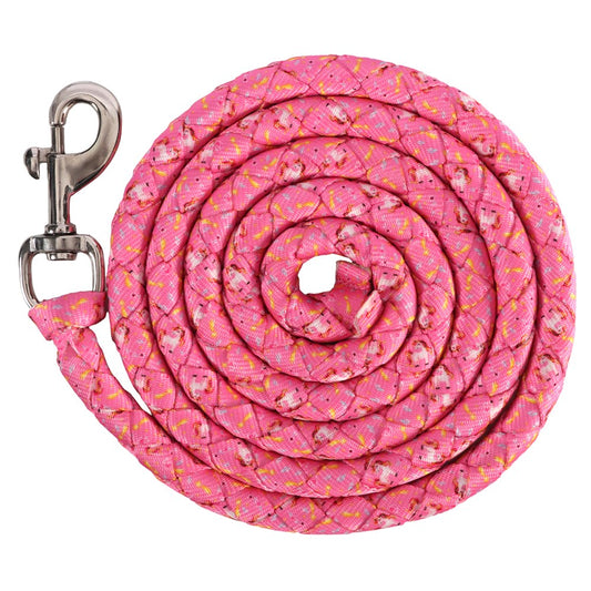 Bambino Poly Unicorn Lead Rope Pink