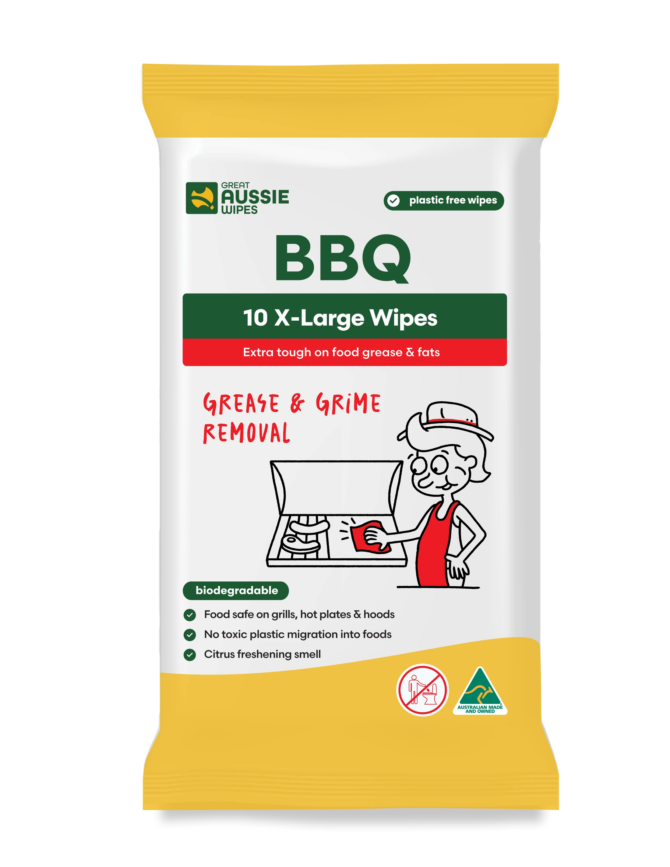 BBQ Wipes - X-Large