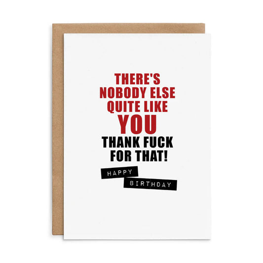 Defamations - There's nobody quite like you