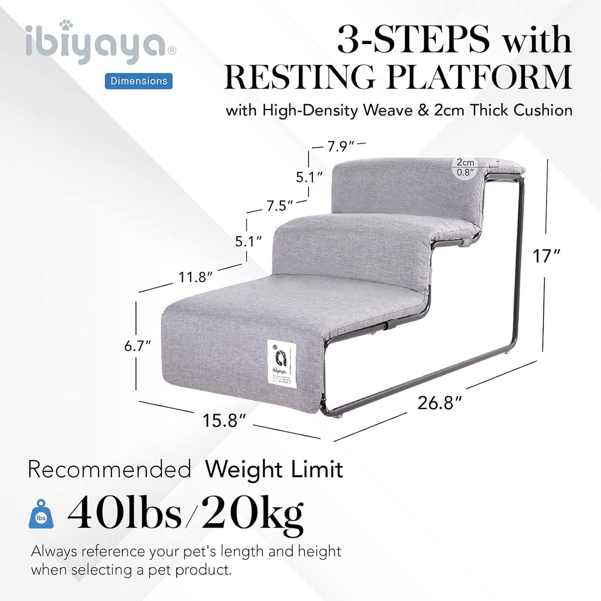 Ibiyaya - Everest Pet Stairs