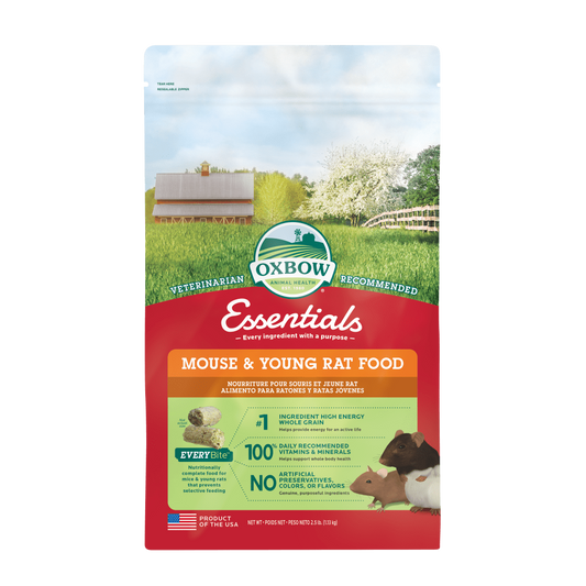Oxbow - Essentials Mouse and Young Rat Food
