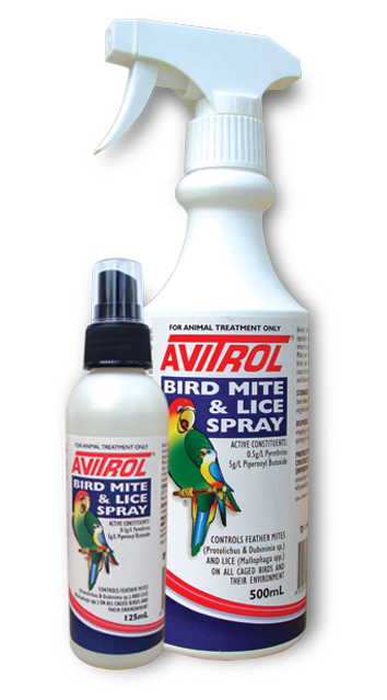 Avitrol Bird Mite & Lice Spray 125ml