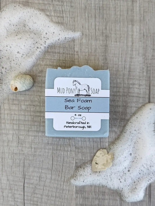 Mud Pony Soap Sea Foam Bar Soap