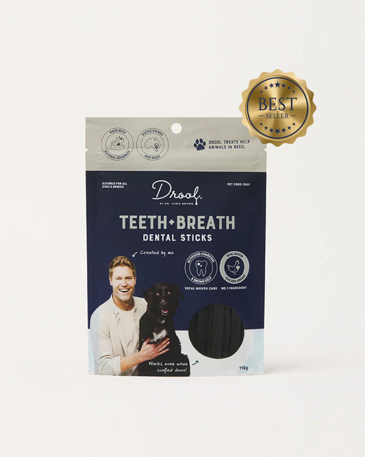 Drool Teeth & Breath Sticks 110g
