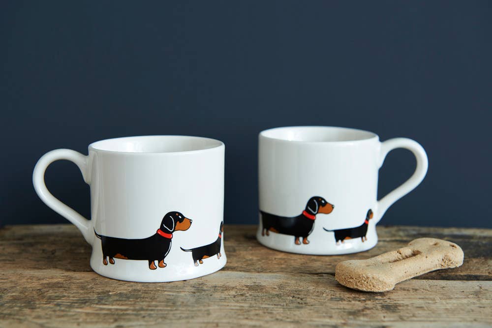 Mischievous Mutts Dog Mug - Dachshund / Sausage Dog