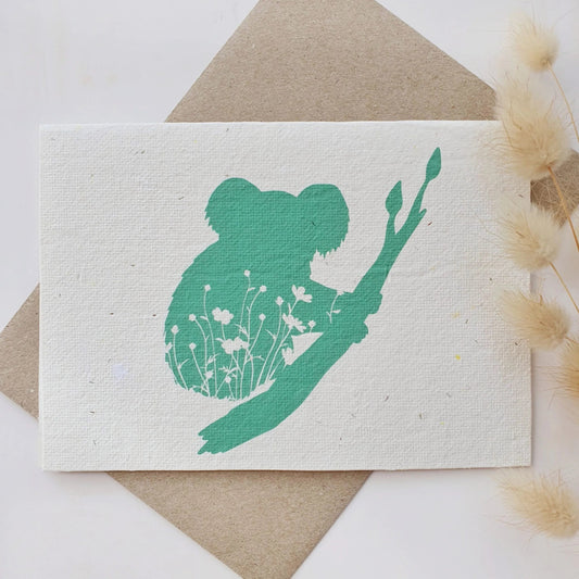 Plantable Koala Card