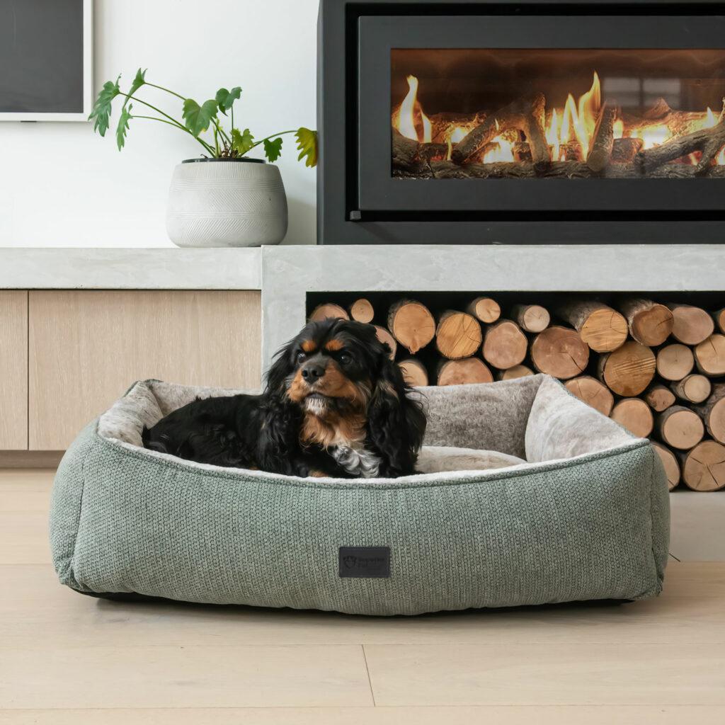 Superior Dog Lounger - Sage Green