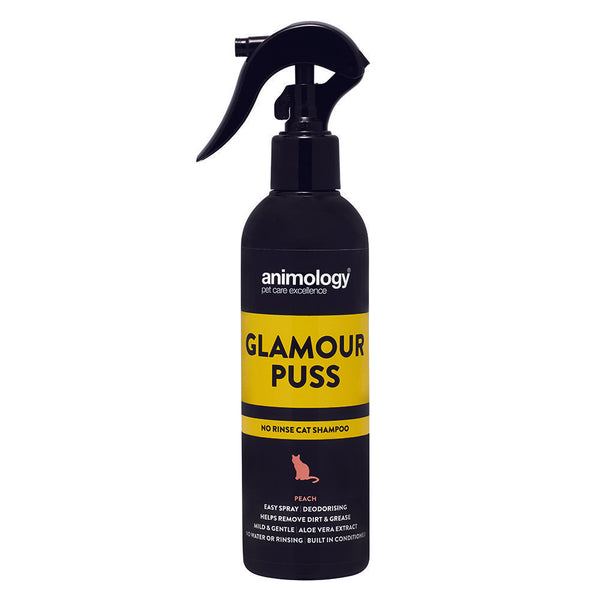 Animology GLAMOUR PUSS NO RINSE CAT SHAMPOO PEACH 250ml