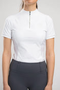 Load image into Gallery viewer, Mesh Base Layer - White Short Sleeve

