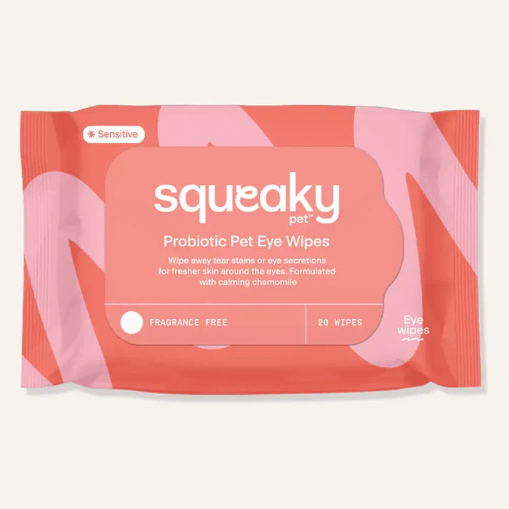 Squeaky Pet - Probiotic Pet Eye Wipes