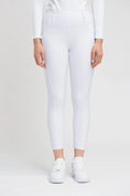 Load image into Gallery viewer, White Competition Honeycomb Technical Tights
