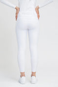 Load image into Gallery viewer, White Competition Honeycomb Technical Tights
