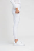 Load image into Gallery viewer, White Competition Honeycomb Technical Tights
