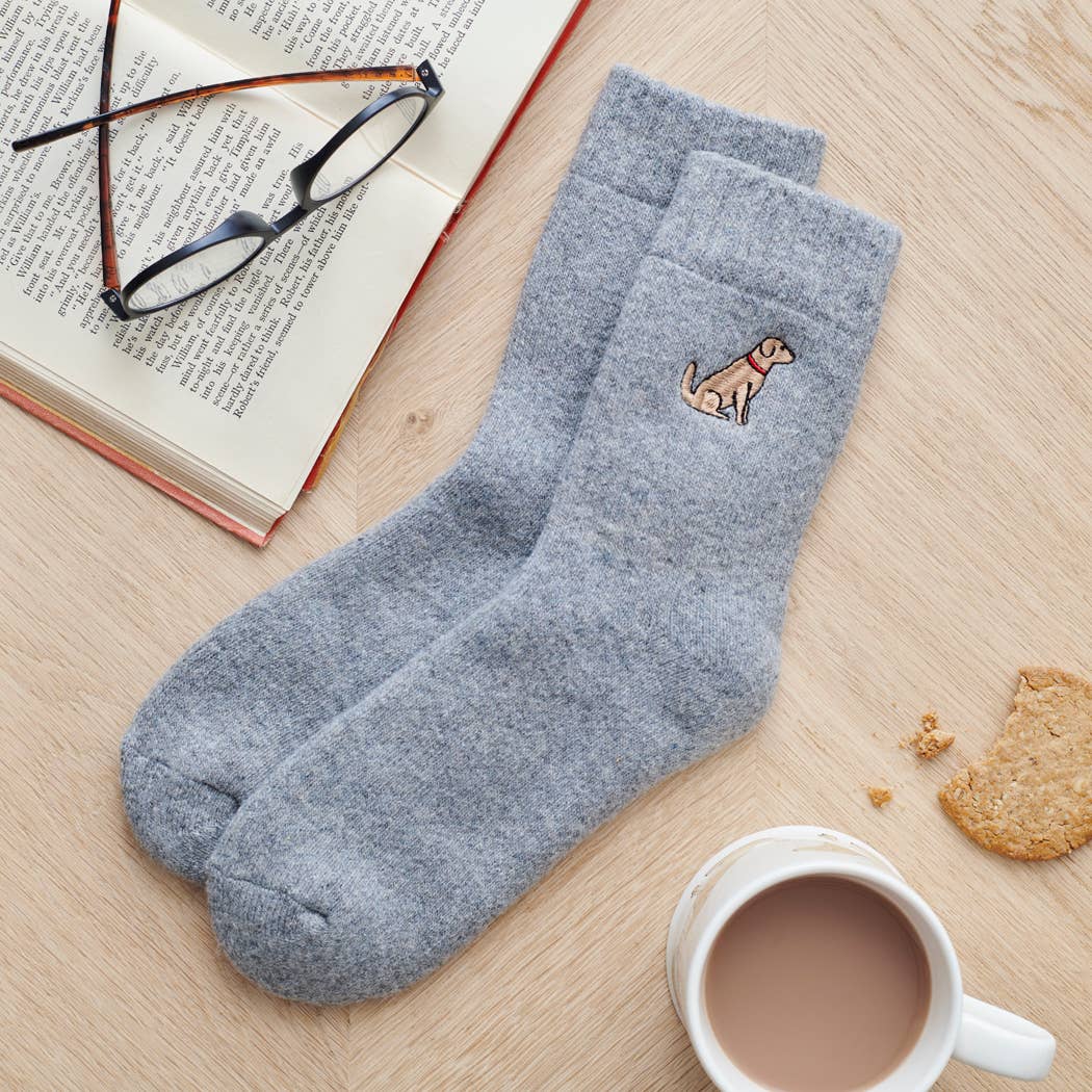 Dog Walking Socks - Golden Retriever