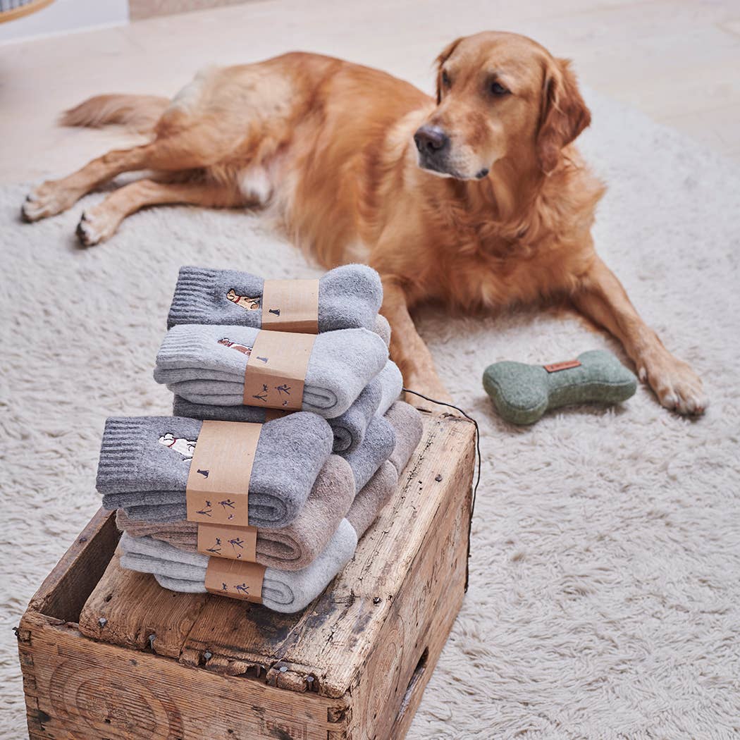 Dog Walking Socks - Jack Russell