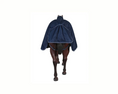 Load image into Gallery viewer, Kozy 1200D Rainsheet Horse Rug Combo - Navy
