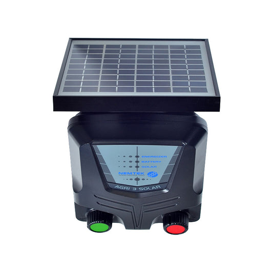 NEMTEK - Agri Solar 3km Energizer with built-in Lithium Battery