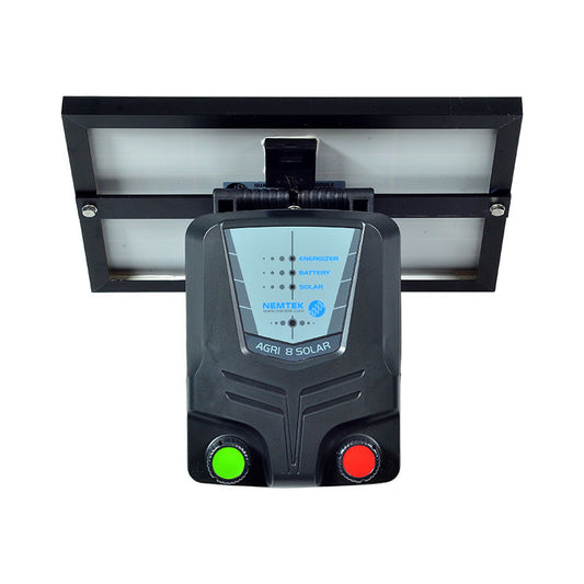 NEMTEK - Agri Solar 8km Energizer with built-in Lithium Battery